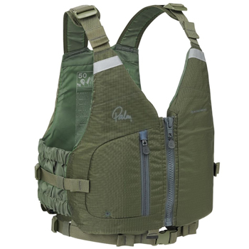 Palm Meander Buoyancy Aid Olive For Canoes & Kayaks
