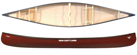 Lightweight Nova Craft Bob Special Tuff Stuff Tandem Open Canoe For Sale