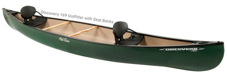 Old Town Discovery 169 Outfitter Spec Stable Strong Open Canoes With Plastic Seats Ideal For Rental Fleets, Schools, Activity Centres & Hire Operators - Norfolk Canoes UK For Sale
