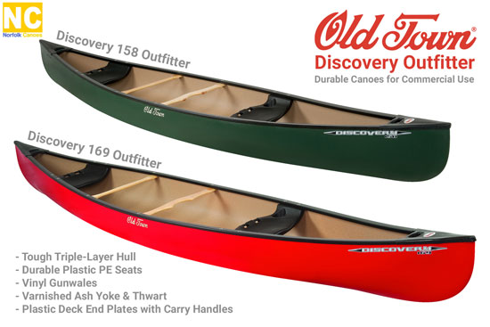 Old Town Discovery 158 Outfitter Spec A Perfect Stable Canoe For Schools, Hire Fleets, Activity Centres & Canoe Clubs Available At Norfolk Canoes UK