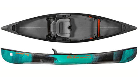 Old Town Sportsman Discovery 119 Solo Open Canoe With Kayak Seat For Touring & Fishing For Sale Norfolk Uk Photic Camo