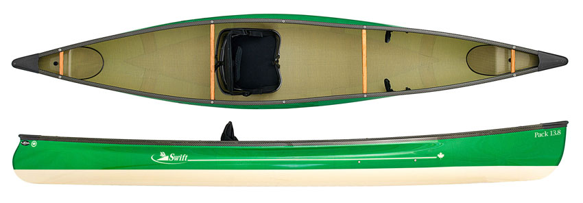 Swift Canoe Pack 13.8 Lightweight Pack Boat Style Kayak - UK Supplier Of Lightweight Kayaks & Swift Canoes