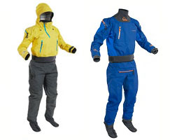 Canoeing and Kayaking Drysuits From Palm, NRS and Typhoon