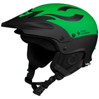 Sweet Rocker Half Cut Helmet Sassy Green Ideal For Canoeing Or Whitewater Kayaking For Sale