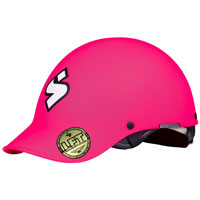 Sweet Strutter Whitewater Kayaking & Canoeing Comfortable Helmet With Peak In Pink