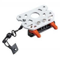 Mounting rod holders to your Feelfree Moken or Lure is easy with a Uni Track Plate from Norfolk Canoes