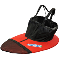 Simple Nylon Zipped Adjustable Spraydeck For The Gumotex Swing 1 Inflatable Kayak