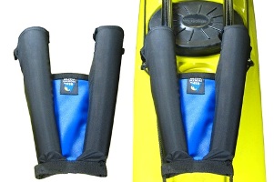 Northwater Paddle Britches A Small Sotrage Solution For A Spare Or Emergancy Kayak Paddle When River Touring Sea Kayaking Or Storing A Kayak Fishing Rod From Norfolk Canoes UK
