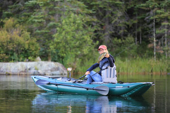 Gumotex Halibut Fishing Kayak On The Water