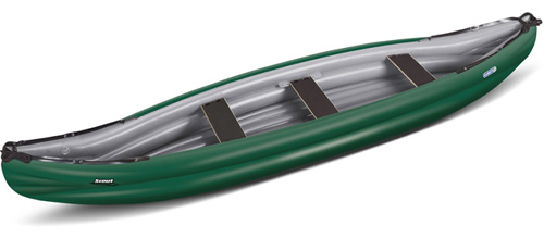 The Gumotex Scout Standard Inflatable Open Canoe Is Easy To Store And Transport