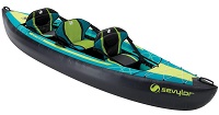 2 Person Sevylor Ottawa Touring Inflatable Kayak For Sale