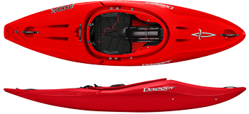 Dagger Axiom 6.9 Childs Whitewater Kayak In Red
