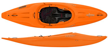 Dagger Axiom Action Spec River Running Surf Kayak Orange