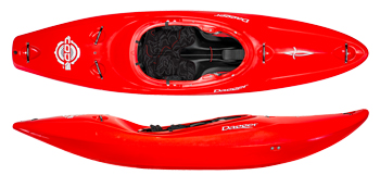 Dagger Code Whitewater Kayak Action+ Spec - Red