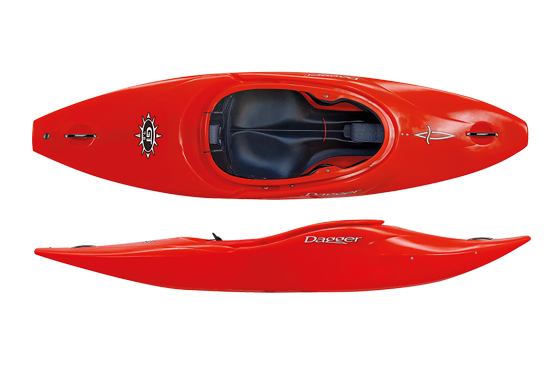 Dagger GT Series River Running Entry Level Whitewater Kayak Club Spec Red Colour