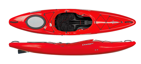 Dagger Katana Action Spec Crossover General Purpose Sit In Side Whitewater & Touring Kayak Red Colour
