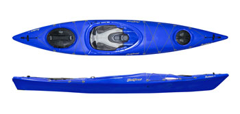 Feelfree Aventura 125 V2 Blue Touring Sit In Side Stable Kayak