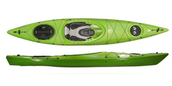 Feelfree Aventura 125 V2 Touring Kayak With Great Stability & Performance Lime
