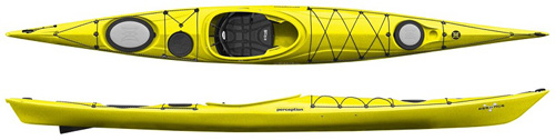 Perception Essence 16 & 17 UK Made Plastic Sea Touring & Expedition Kayak
