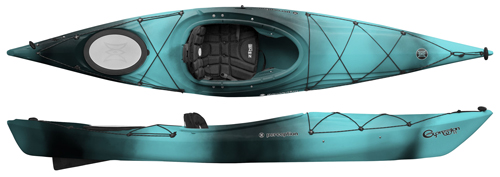 Percption Expression 11 Lightweight Touring Kayak Dapper
