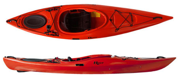 Riot Edge 11 Short Day Touring Kayak From Norfolk Canoes