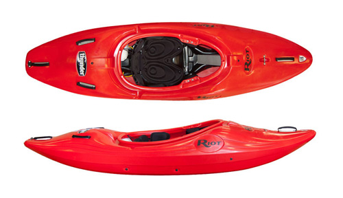 Riot Thunder The Best Entry Level Value For Money Whitewater River Running Kayak In The UK - For Sale At Norfolk Canoes