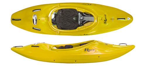 Yellow Colour Riot Thunder Kayak