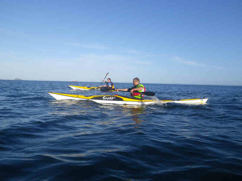 Sea Kayaks are a great way to get out on the water and explore the coastlines with added surfing fun.