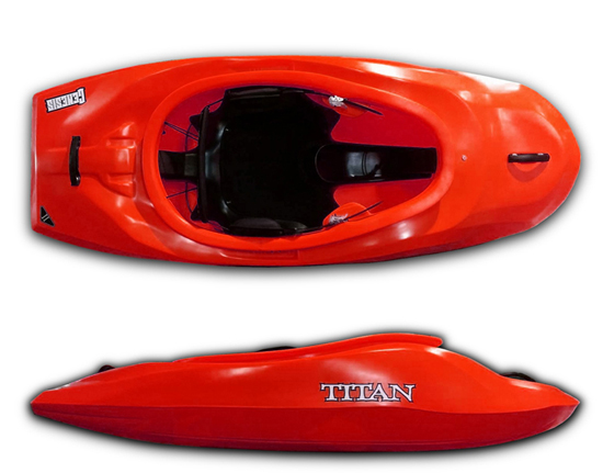 Titan Kayaks Genesis Freestyle Whitewater Playboat Kayak