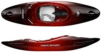 WaveSport Diesel Whitewater Kayak For All Level Of Paddlers Cherry Bomb Colour