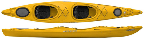 Wavesport Horizon 2 Person Tandem Cockpit Cyber Yellow
