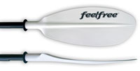 Feelfree Day Tour Alloy Shaft Kayak Paddle for use with the Perception Expression 11