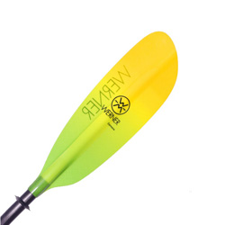 Werner Camano Paddle With Citrus Glass Blades