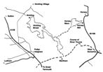 Hickling Broad Area Map