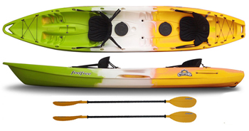 Feelfree Corona Family Sit On Top Kayak With 3 Full Seats Ideal For All The Family