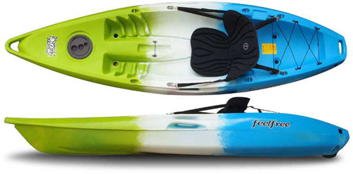 Feelfree Move Kids Sit On Top Kayak With Optional Comfortable Deluxe Seat