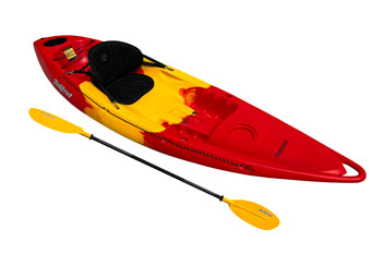 Feelfree Roamer 1 Cheap Solo Sit On Top Kayak Package For Sale Including Seats & Paddles From Norfolk Canoes