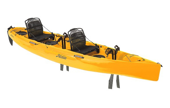 Hobie Oasis Fast 2 Person Tandem Sit On TOp PEdal Drive Kayak