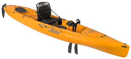Hobie Revolution 13 Pedal Drive Kayak - Orange Papya