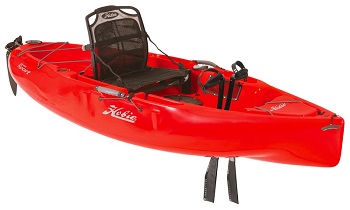 Hobie Mirage Sport Pedal Drive Kayak in Red Hibiscus 2019 Model