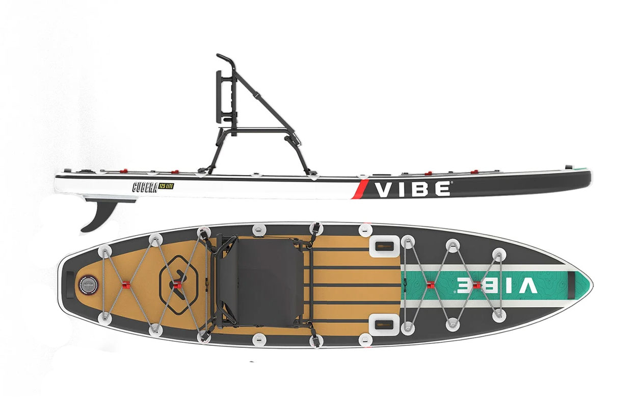 Vibe Cubera 125 Lite Inflatable Stand Up Paddle Board Package With Seat Ideal For All Paddlers For Sale At Norfolk Canoes UK