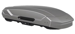Thule Motion 3 - L Titan Glossy Silver Large Size Car Top Box Ideal For Families For All Vehicles For Sale At Norfolk Canoes UK