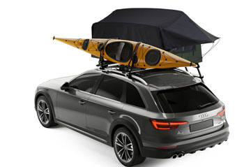 Thule Tepui Foothill Roof Tent Ideal For Mounting A Kayak Next To The Roof Tent
