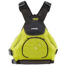 NRS Ninja White Water PFD Lime