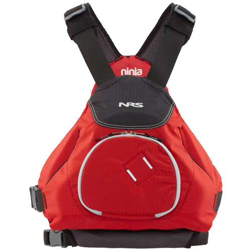 NRS Ninja red white water low profile buoyancy aid