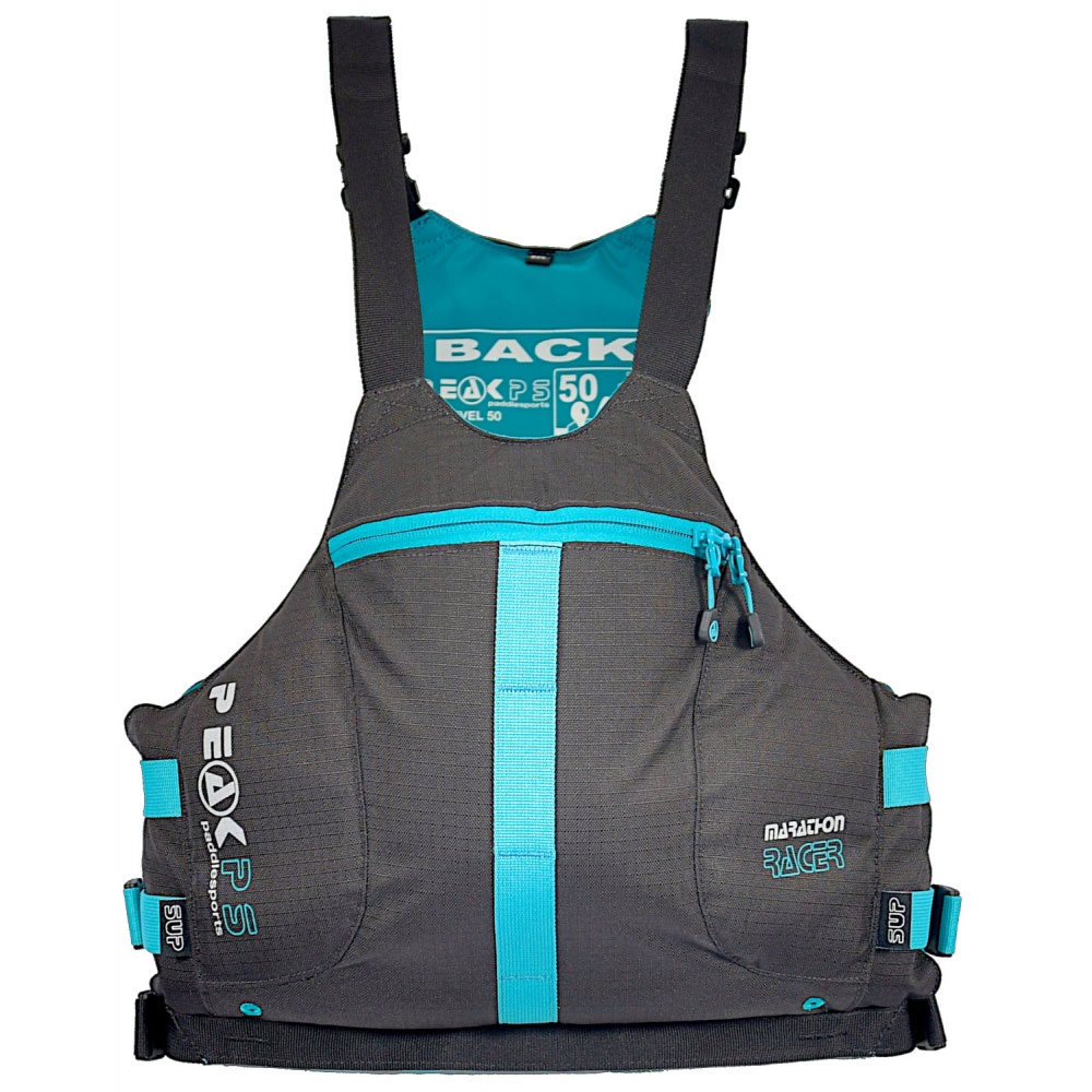 Peak Marathon Racer High Performance Low Profile PFD Perfect For Canoes, Kayaks and SUPS