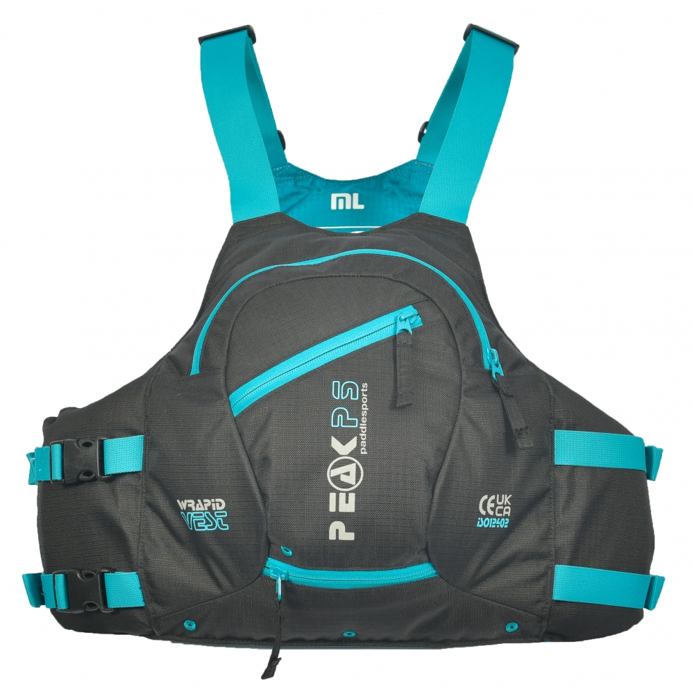 Peak Wrapid Vest None Rescue Spec Whitewater PFD Without Harness A Buoyancy Aid For Kayaking, Canoeing & Paddle Boarding For Sale Norfolk UK