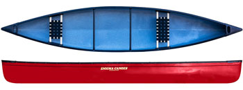 Enigma Canoes Journey 164 High Capacity Family Open Canoe Rental Commercial Heavy Duty Canoe