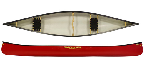 Enigma Nimrod 14 Canadian Canoe In Red Colour