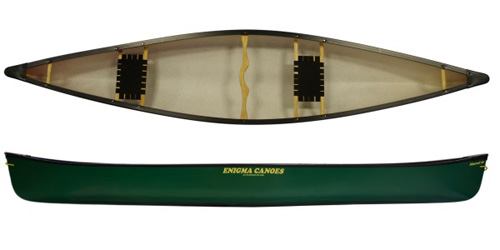 Enigma Canoes Nimrod 15 Solo, Tandem Or Family Open Canoe